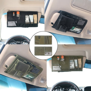 Tactical MOLLE Vehicle Visor Panel